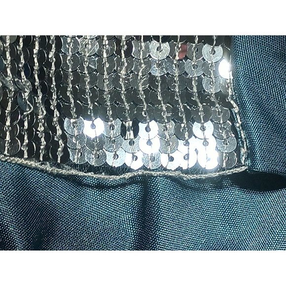 Speechless Dress Size Small Y2K Vintage Womens Blue Sequins - Picture 8 of 8